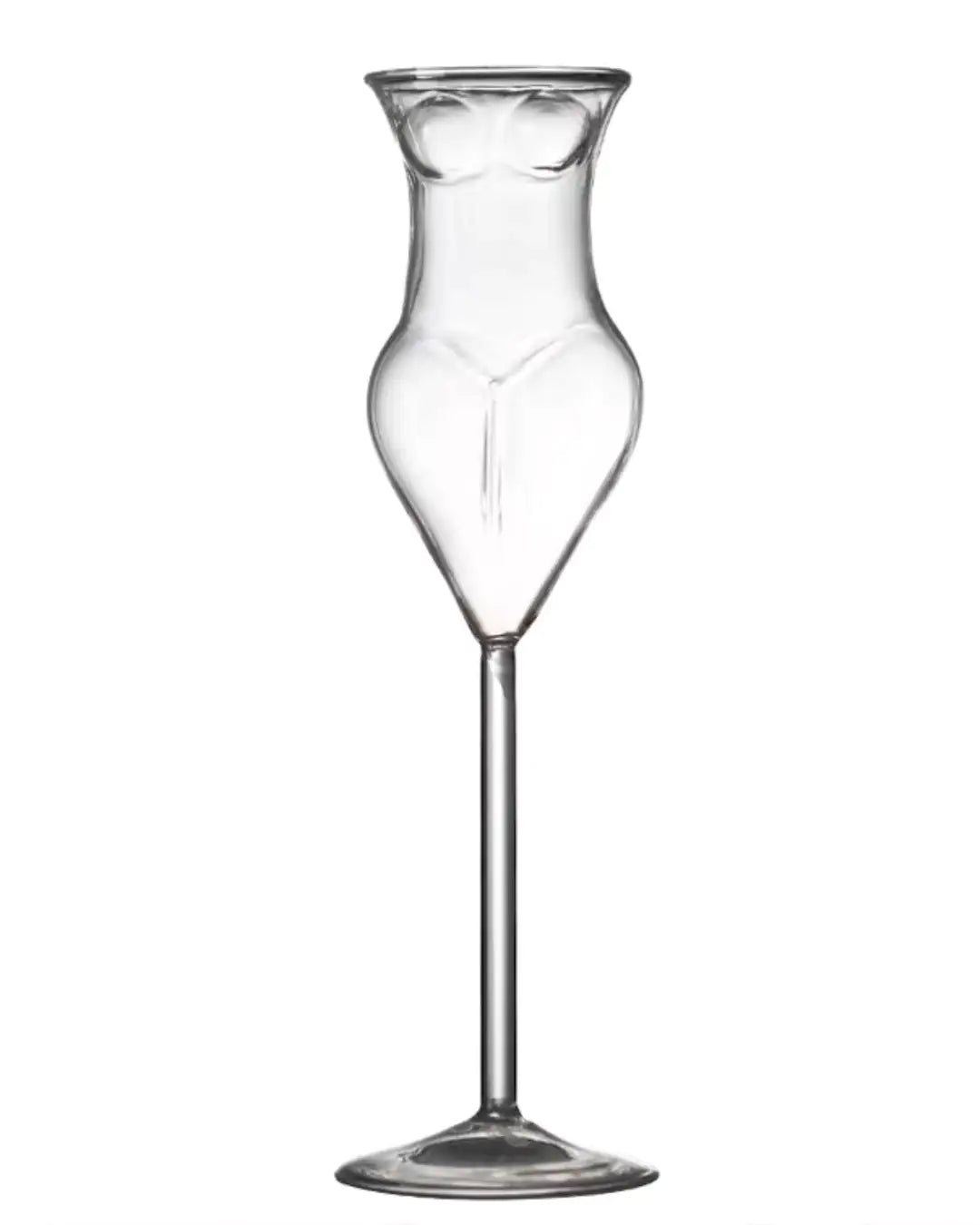 Woman's Body Cocktail Glass