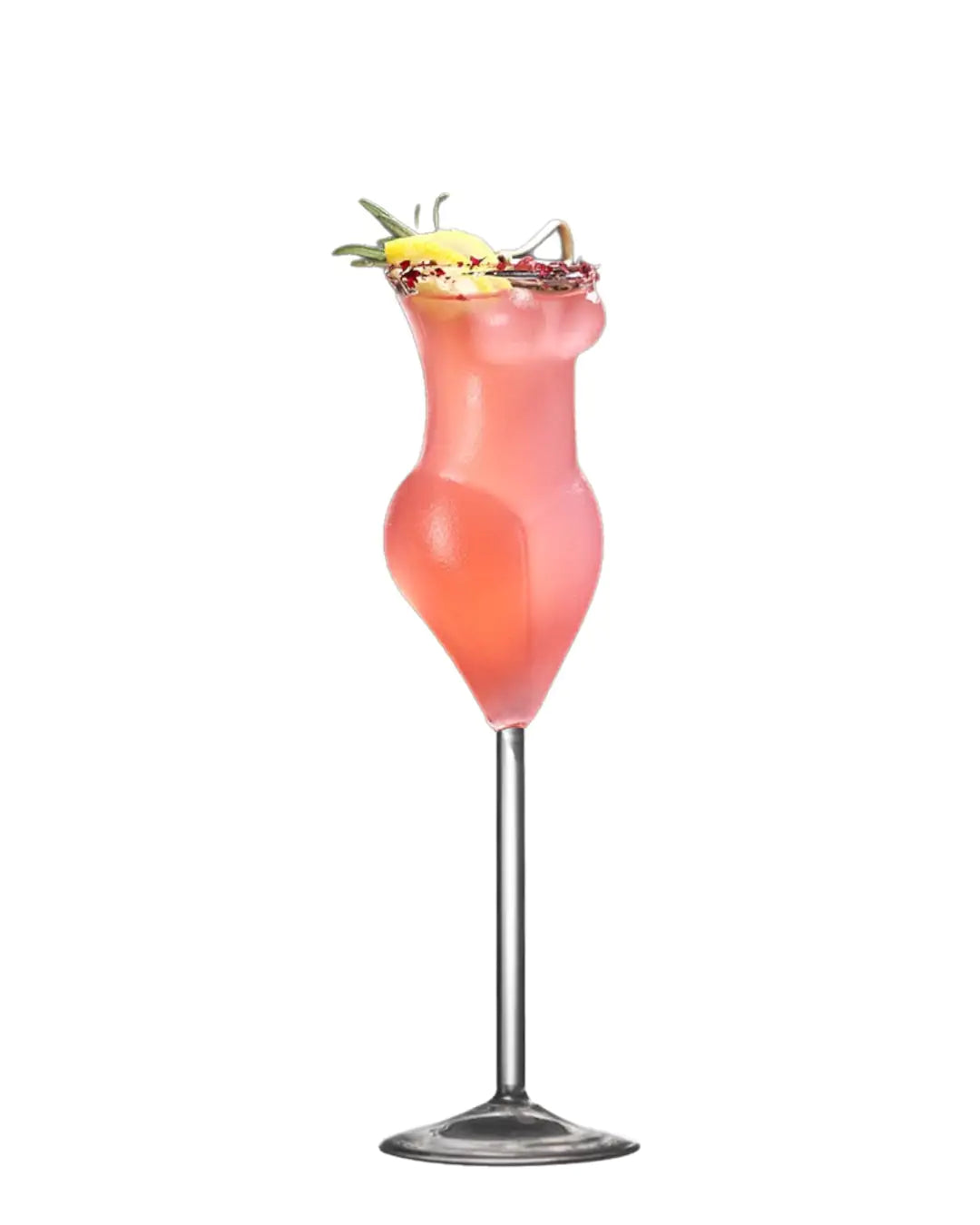 Woman's Body Cocktail Glass